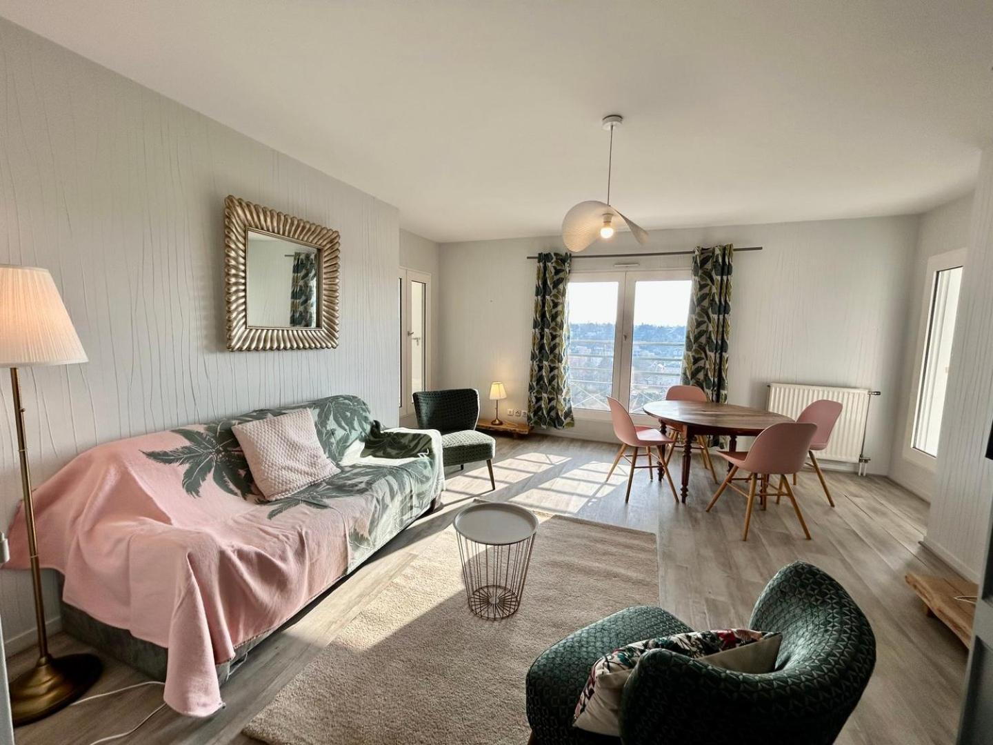 The Belvedere: City Centre With Magnificent Views Apartment Poitiers Bagian luar foto